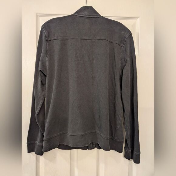 Ted Baker Jacket Mens black Size 5/XL Farfell Shawl Collar button down Cardigan - Picture 2 of 9